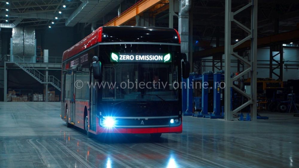 Video Super autobuzul electric românesc care a atras toate privirile