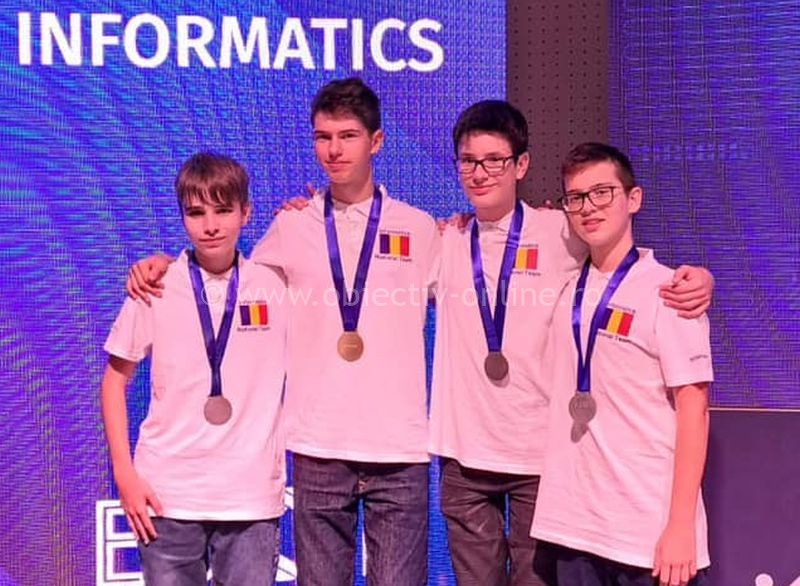 România, LOCUL I pe medalii la Olimpiada Europeană de Informatică Juniori